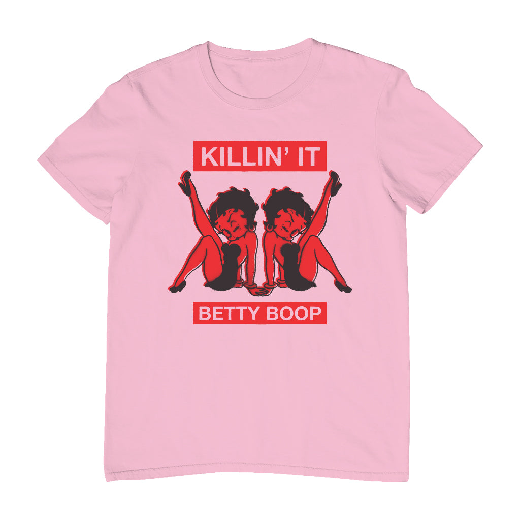 Betty Boop Pin-Up Killin' It Men's T-Shirt