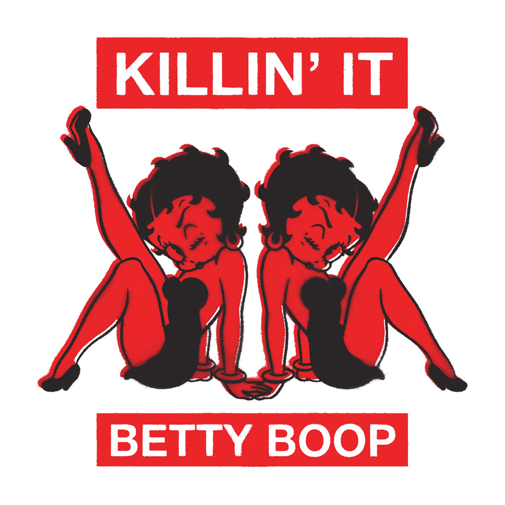 Betty Boop Pin-Up Killin' It Men's Sweatshirt