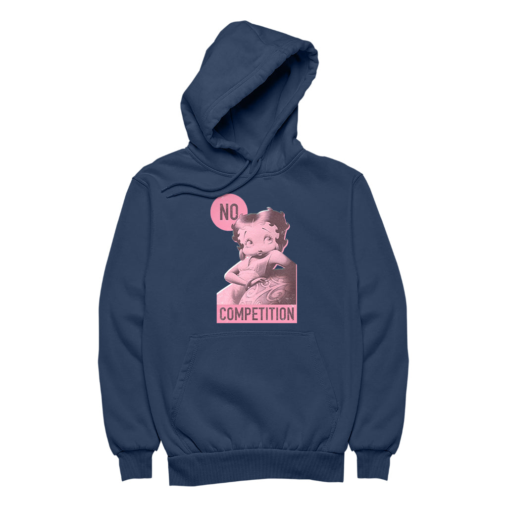 Betty Boop Pin-Up No Competition Men's Hooded Sweatshirt