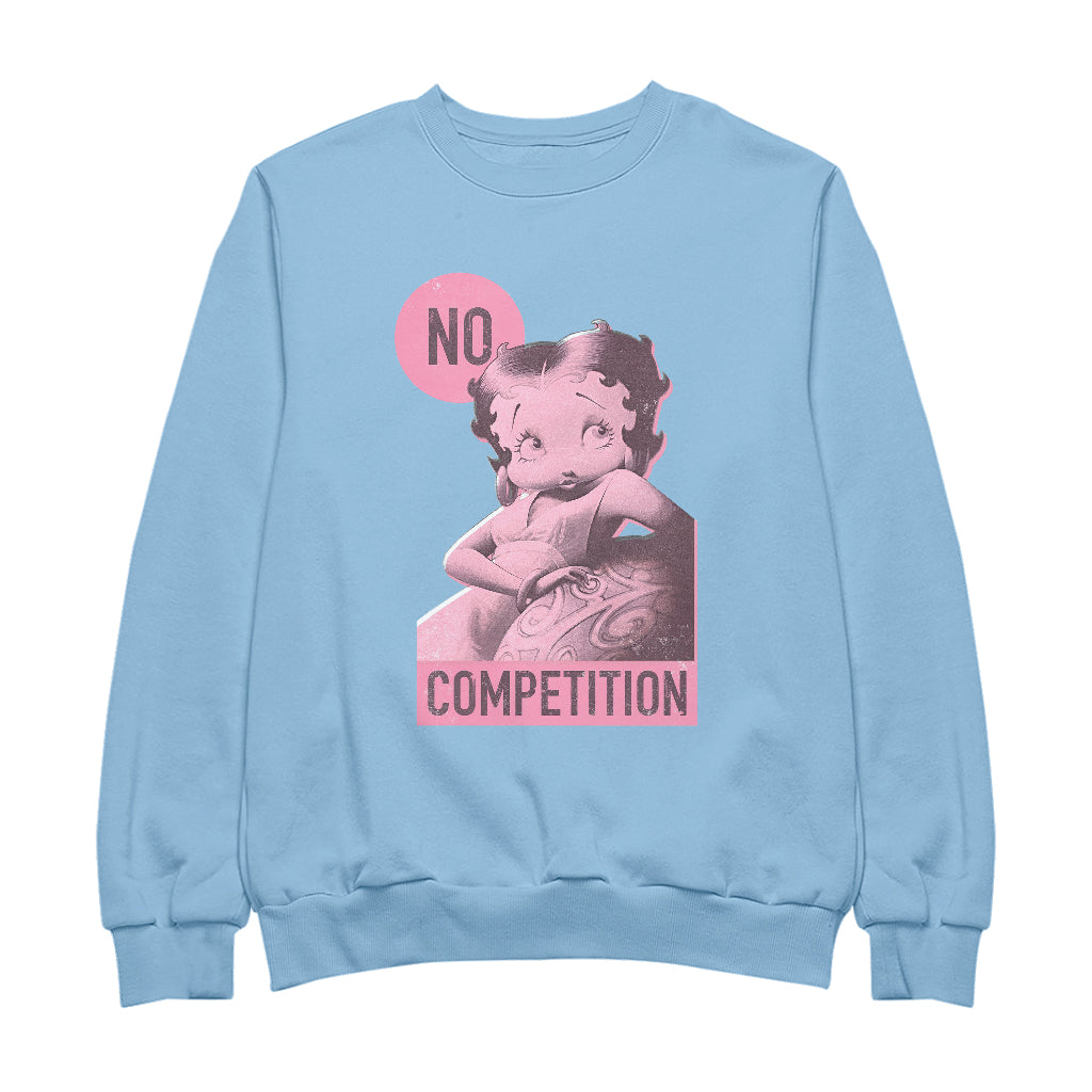 Betty Boop Pin-Up No Competition Men's Sweatshirt