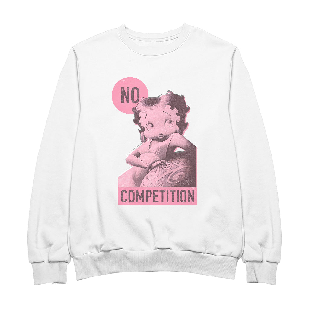 Betty Boop Pin-Up No Competition Men's Sweatshirt