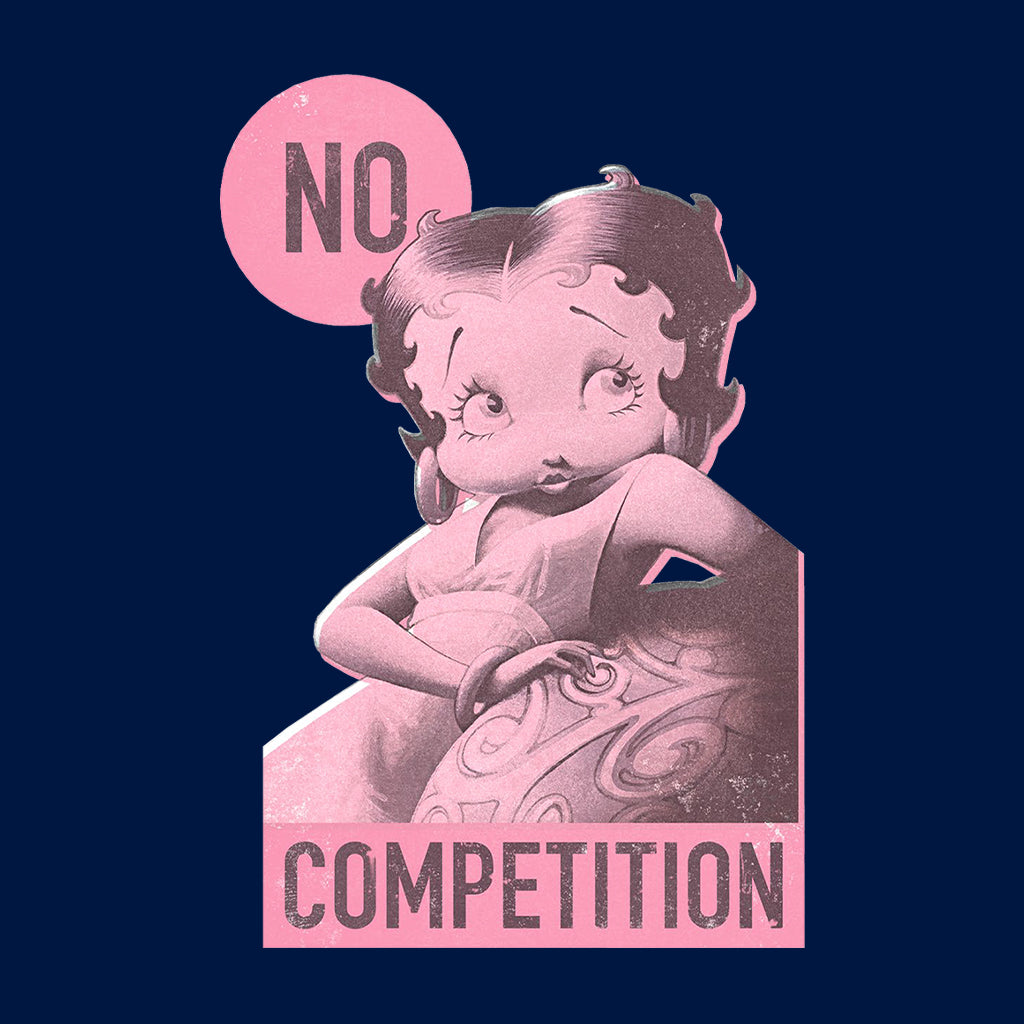 Betty Boop Pin-Up No Competition Kids Hooded Sweatshirt
