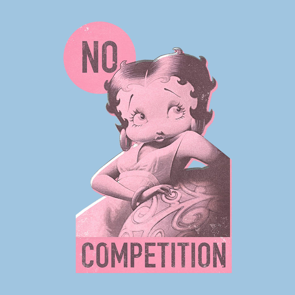 Betty Boop Pin-Up No Competition Kids Hooded Sweatshirt