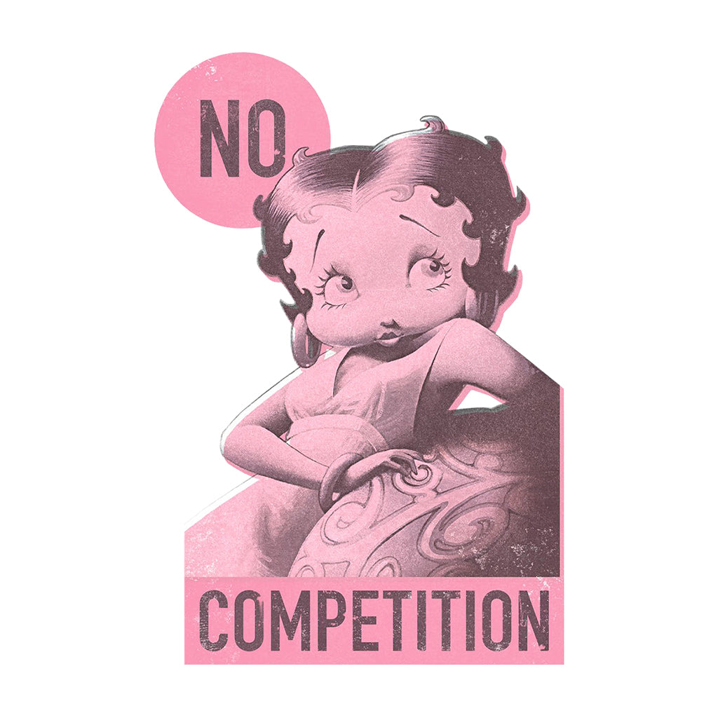 Betty Boop Pin-Up No Competition Kids Hooded Sweatshirt