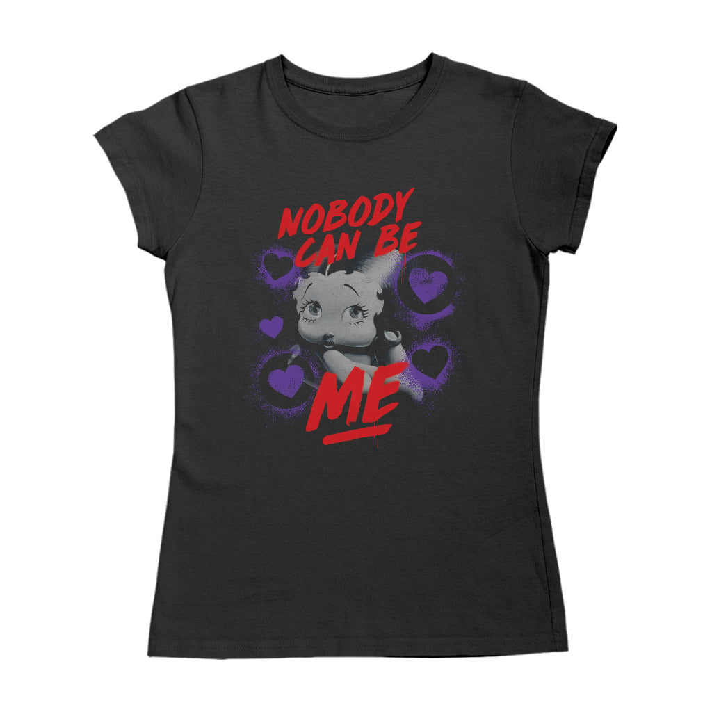 Betty Boop Pin-Up Nobody Can Be Me Women's T-Shirt
