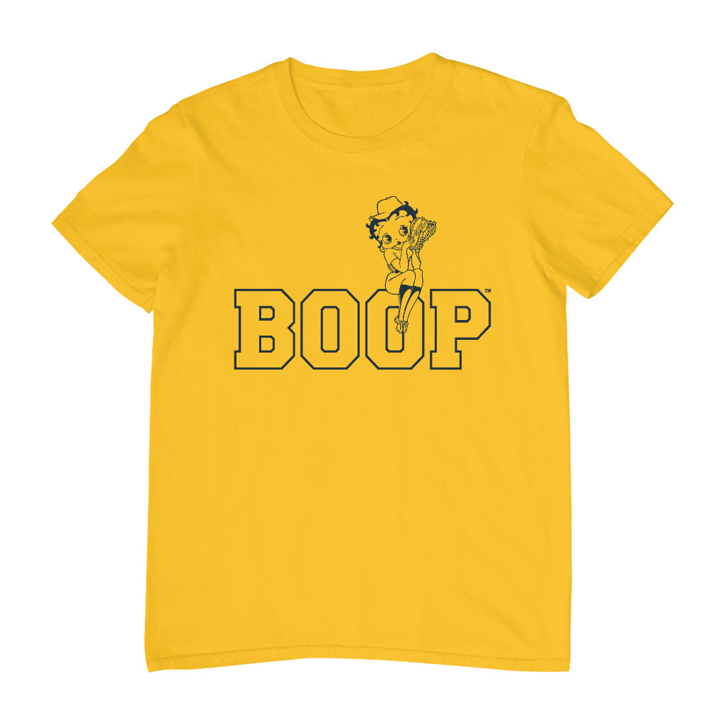 Betty Boop Baseball Catcher's Mitt Men's T-Shirt