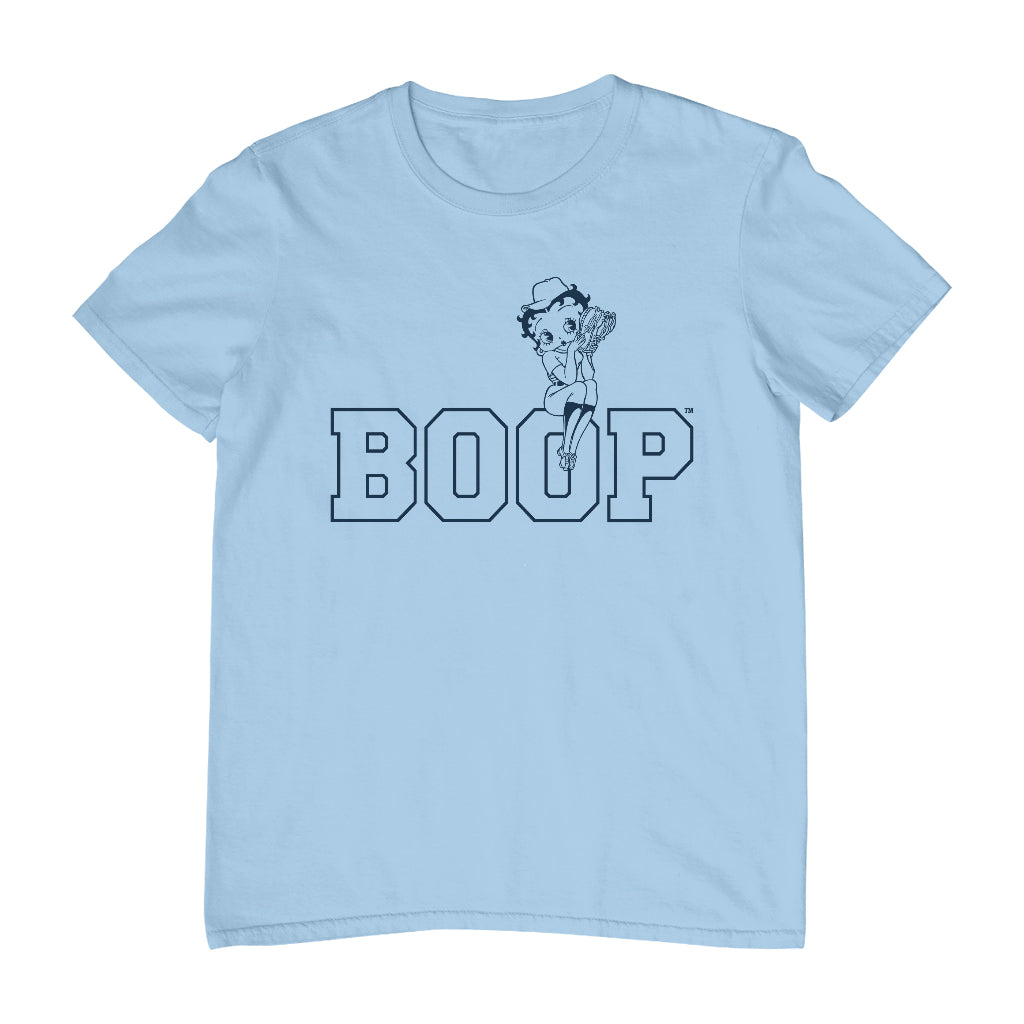 Betty Boop Baseball Catcher's Mitt Men's T-Shirt