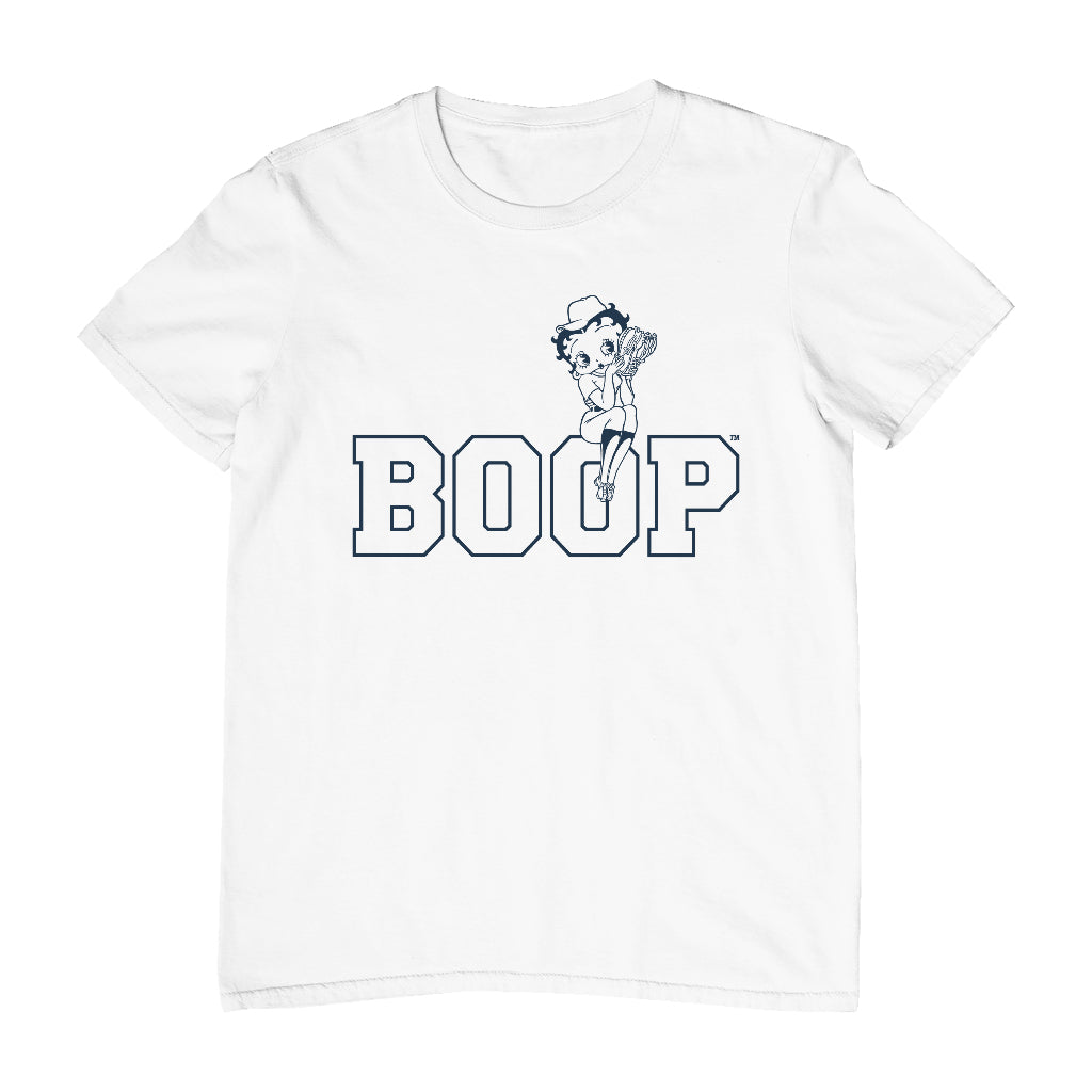 Betty Boop Baseball Catcher's Mitt Men's T-Shirt