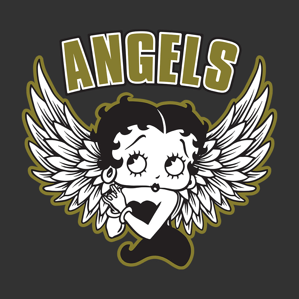 Betty Boop Angels Wings Men's Sweatshirt