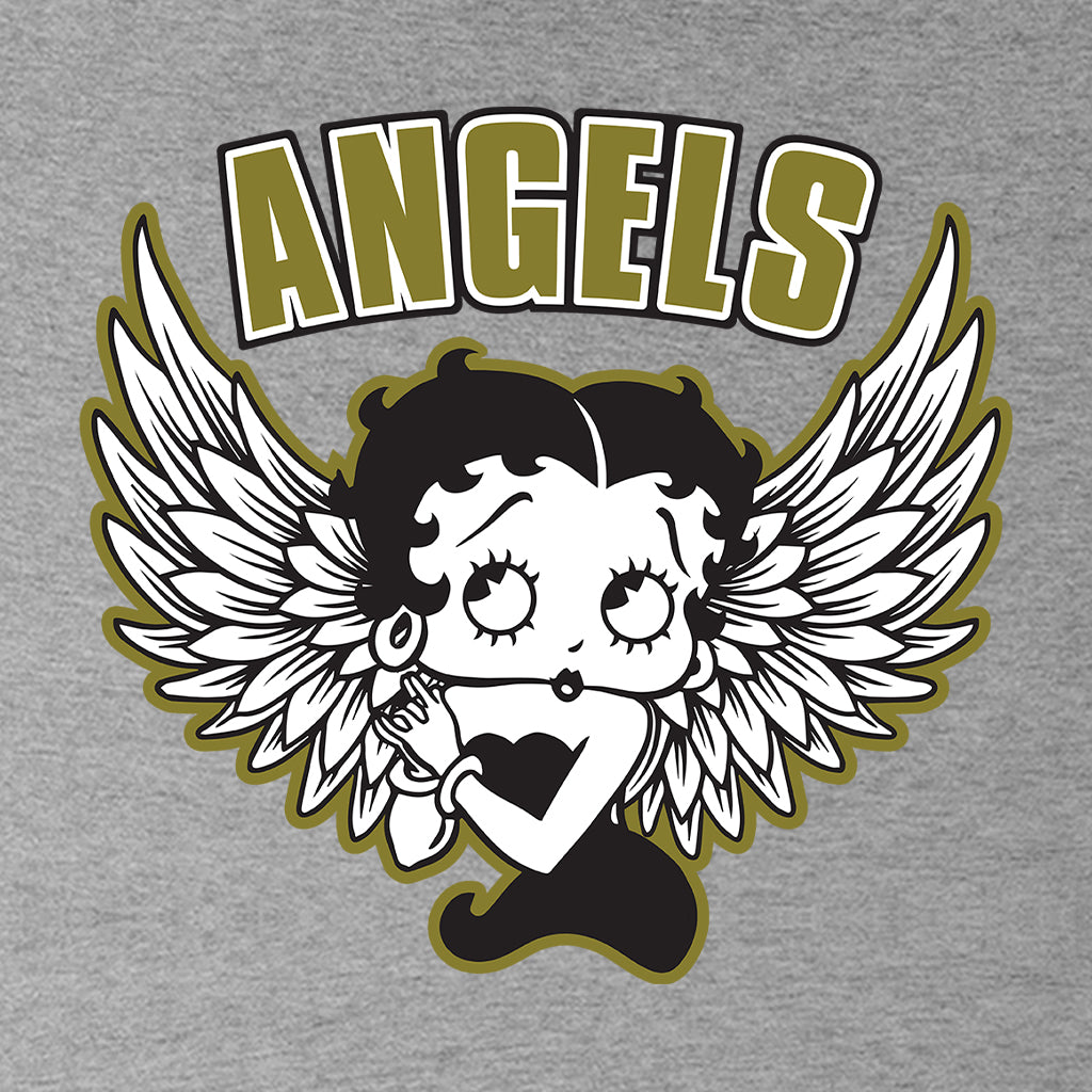 Betty Boop Angels Wings Men's Sweatshirt