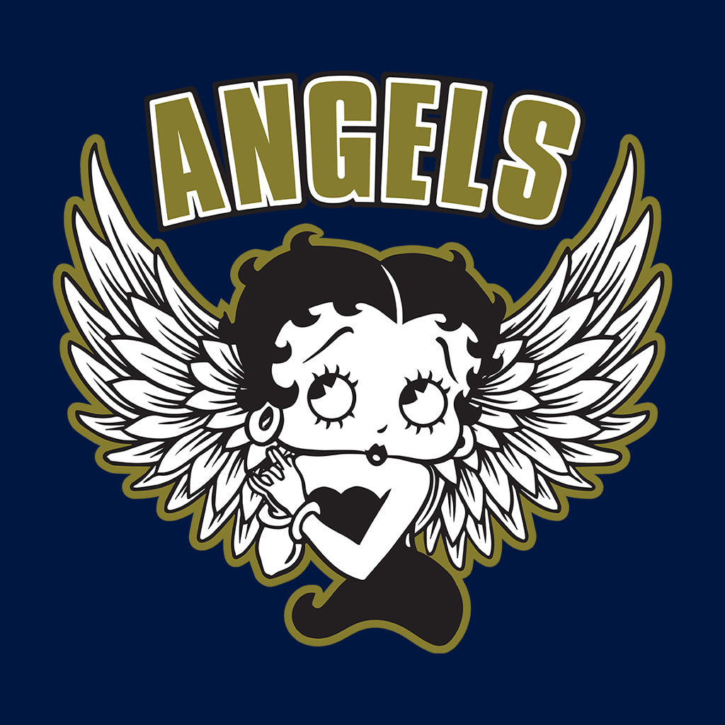 Betty Boop Angels Wings Men's Sweatshirt