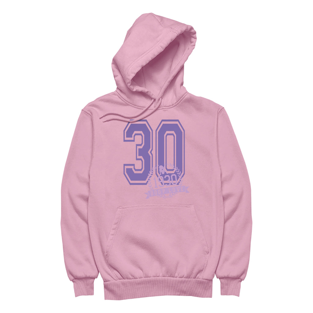 Betty Boop 1930 Boop Love College Sports Text Men's Hooded Sweatshirt