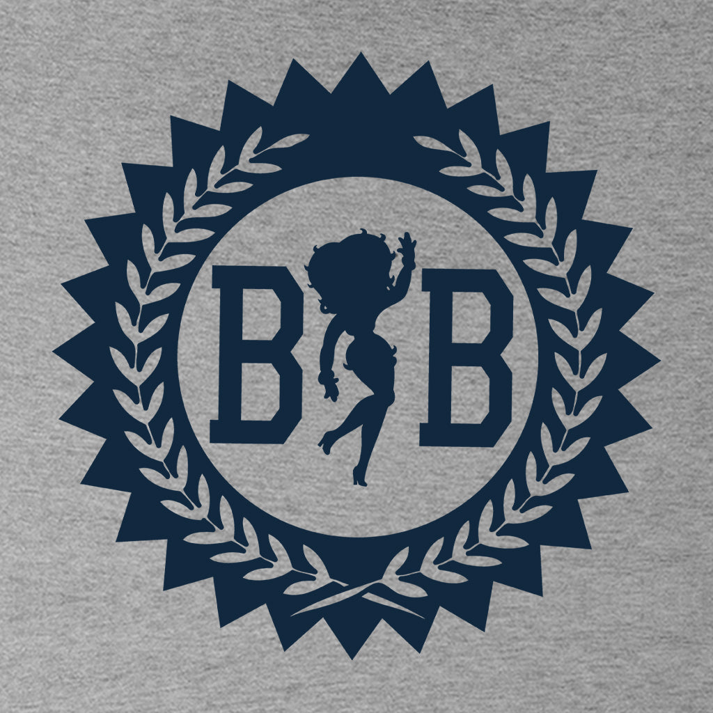 Betty Boop Silhouette BB Laurel Wreath Men's T-Shirt