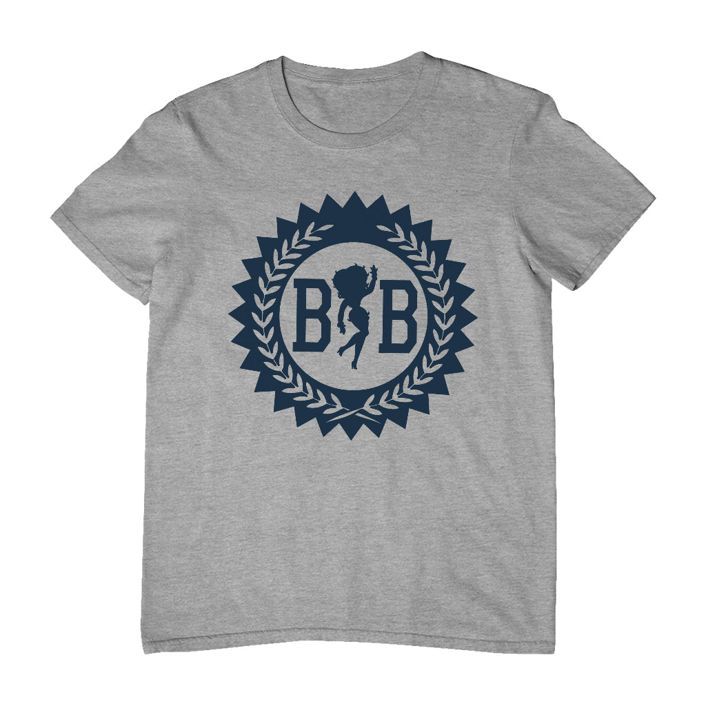 Betty Boop Silhouette BB Laurel Wreath Men's T-Shirt