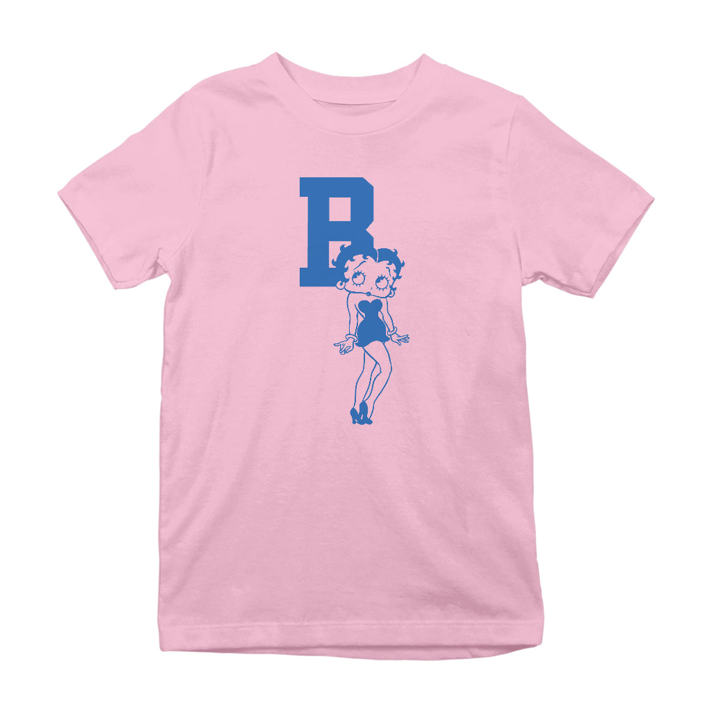Betty Boop B Pout Pose Kids T-Shirt