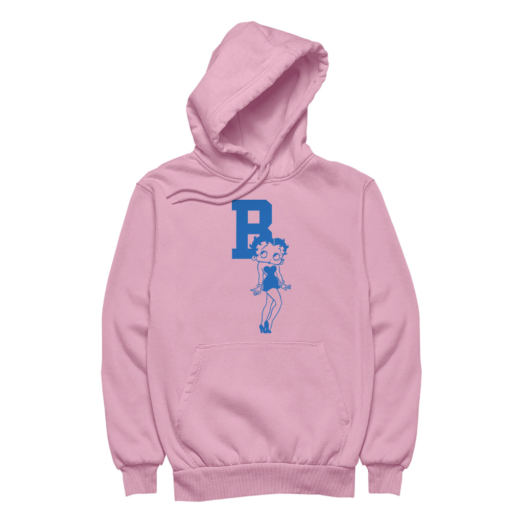 Betty Boop B Pout Pose Men's Hooded Sweatshirt
