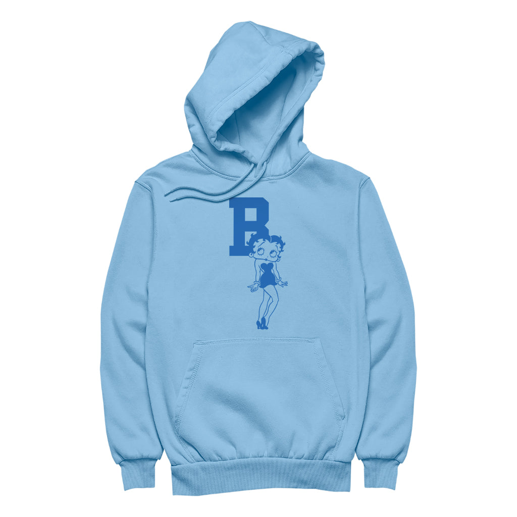 Betty Boop B Pout Pose Men's Hooded Sweatshirt