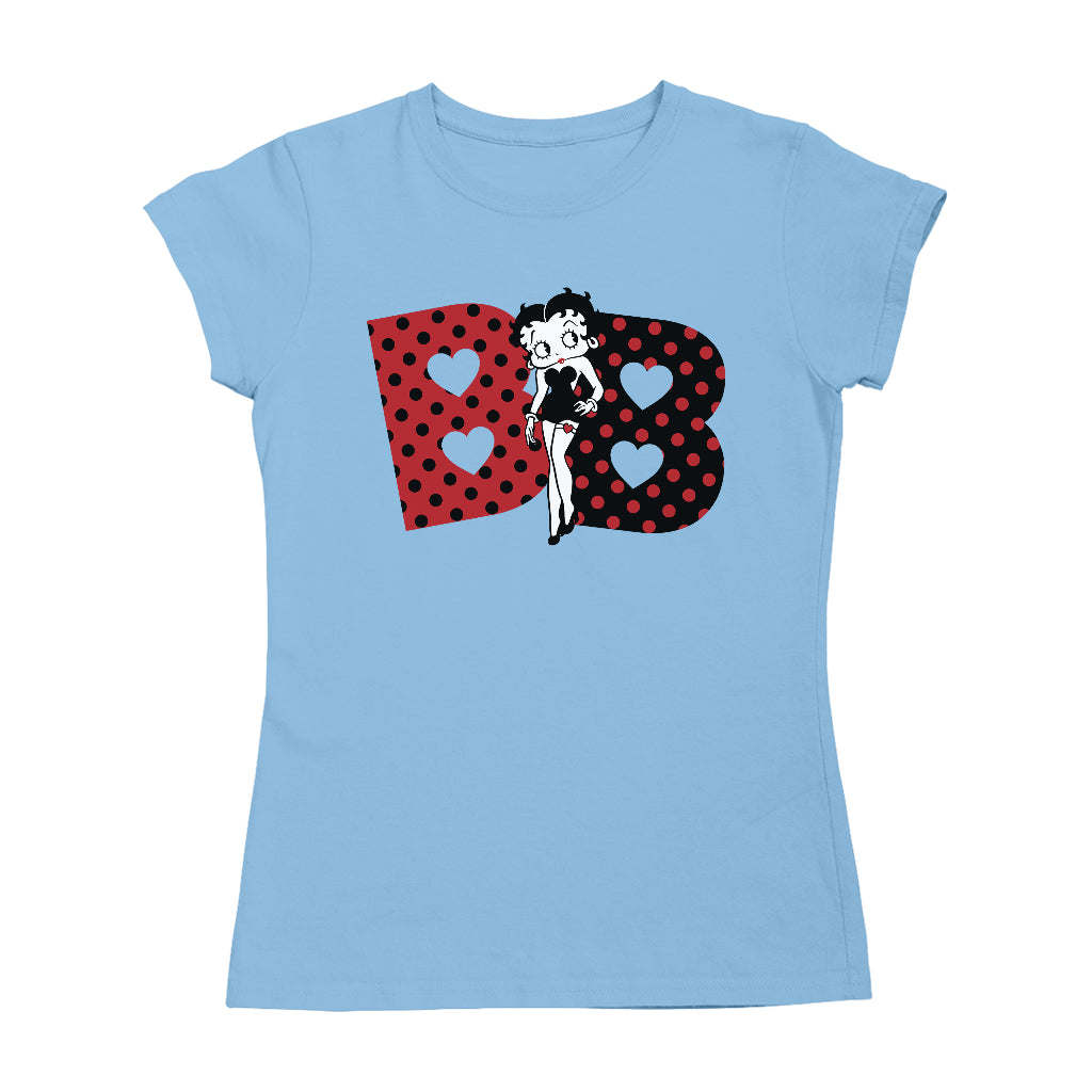 Betty Boop Polka Dot BB's Women's T-Shirt