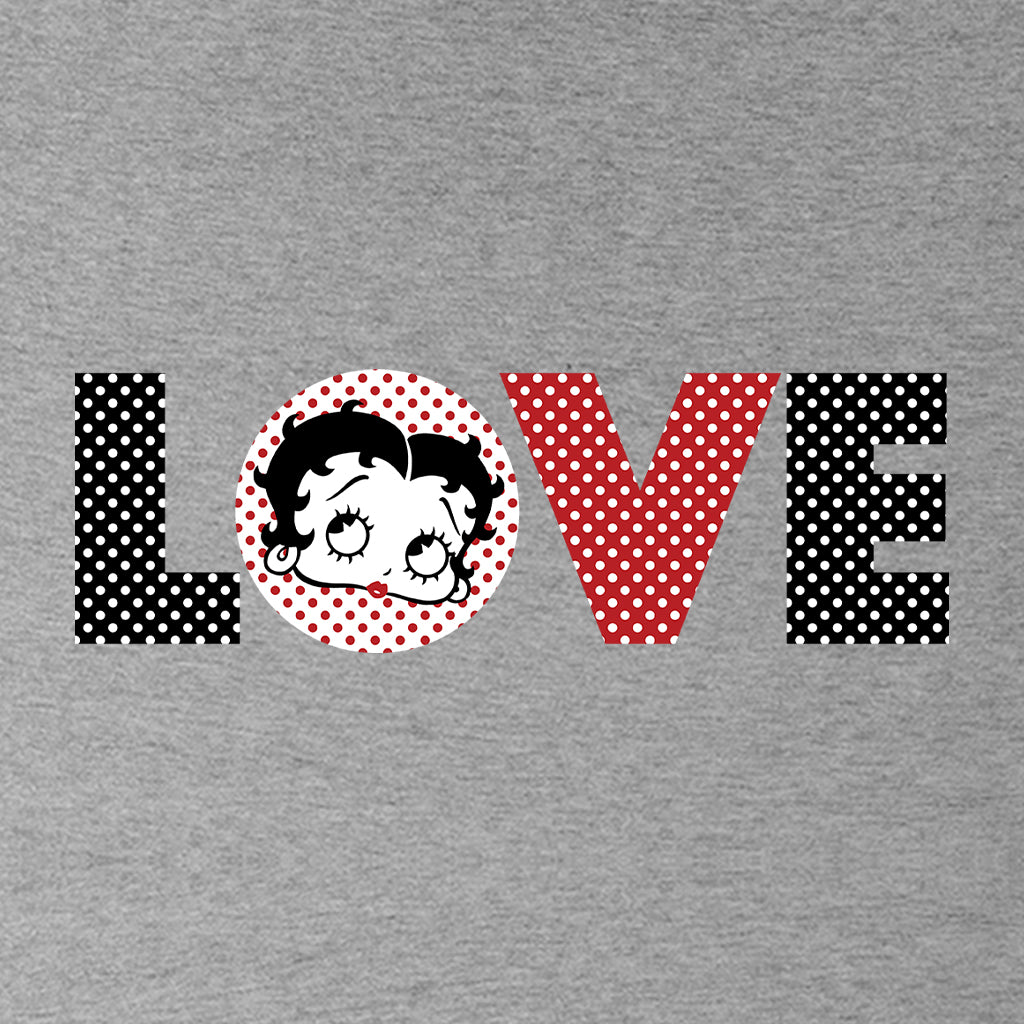 Betty Boop Polka Love Kids T-Shirt