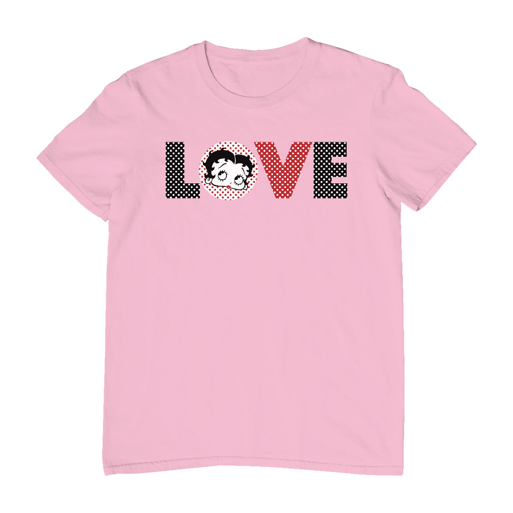 Betty Boop Polka Love Men's T-Shirt