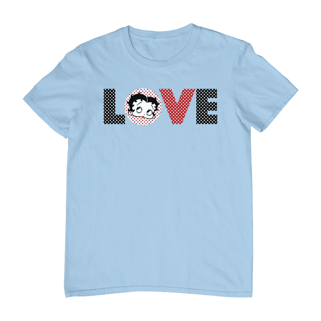 Betty Boop Polka Love Men's T-Shirt