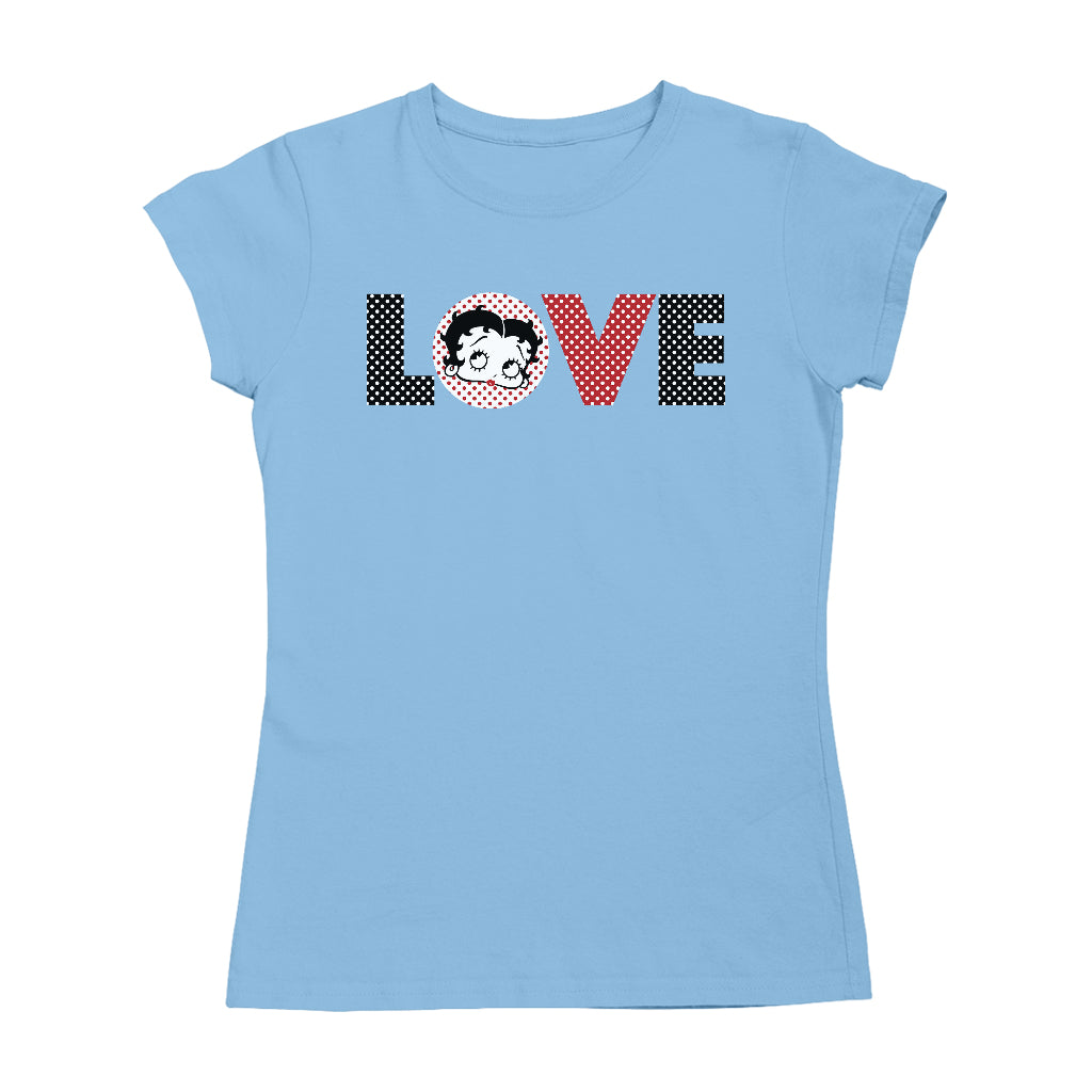 Betty Boop Polka Love Women's T-Shirt