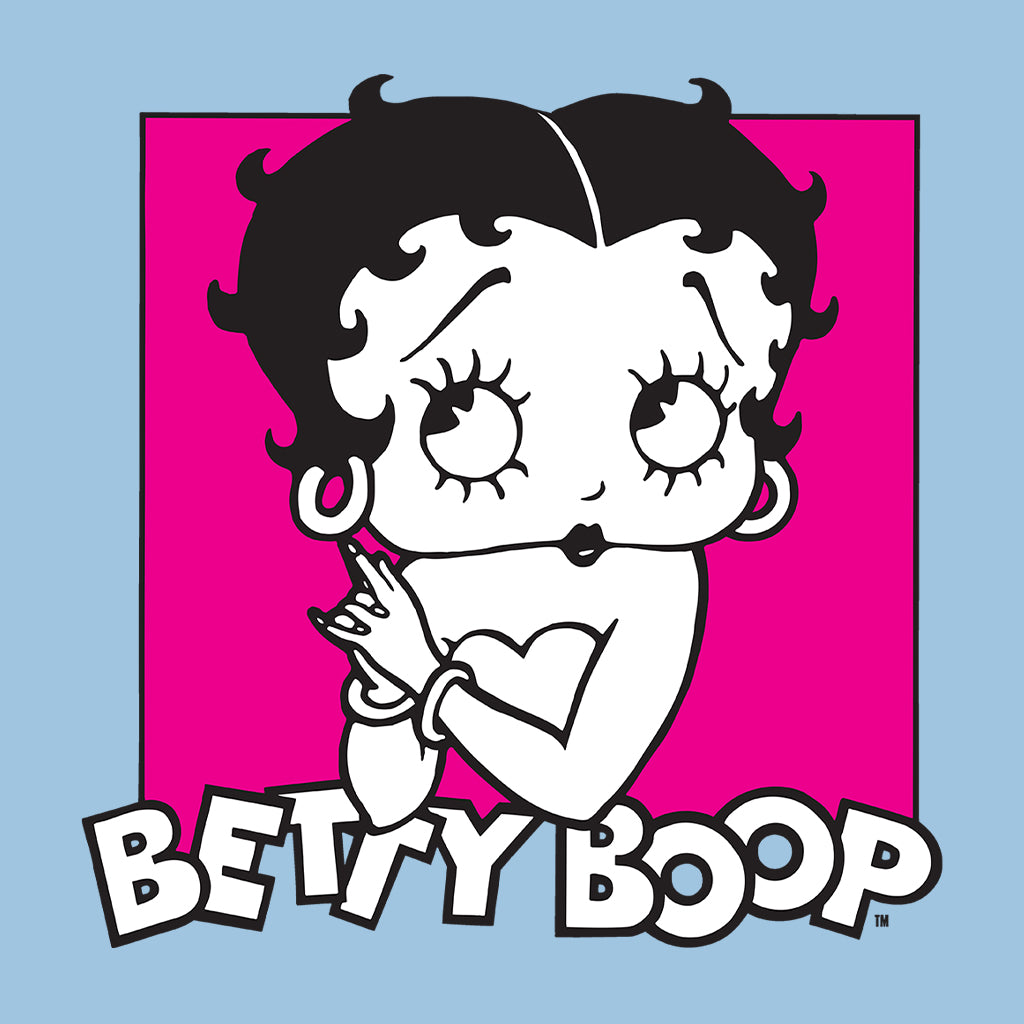 Betty Boop Classic Hands Together Kids Hooded Sweatshirt