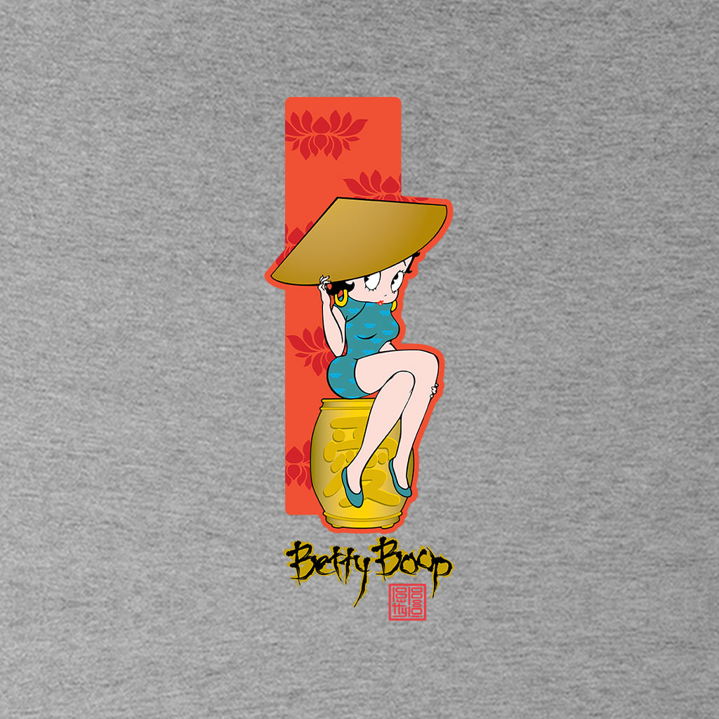 Betty Boop Gold Love Character Barrel Kids Hooded Sweatshirt