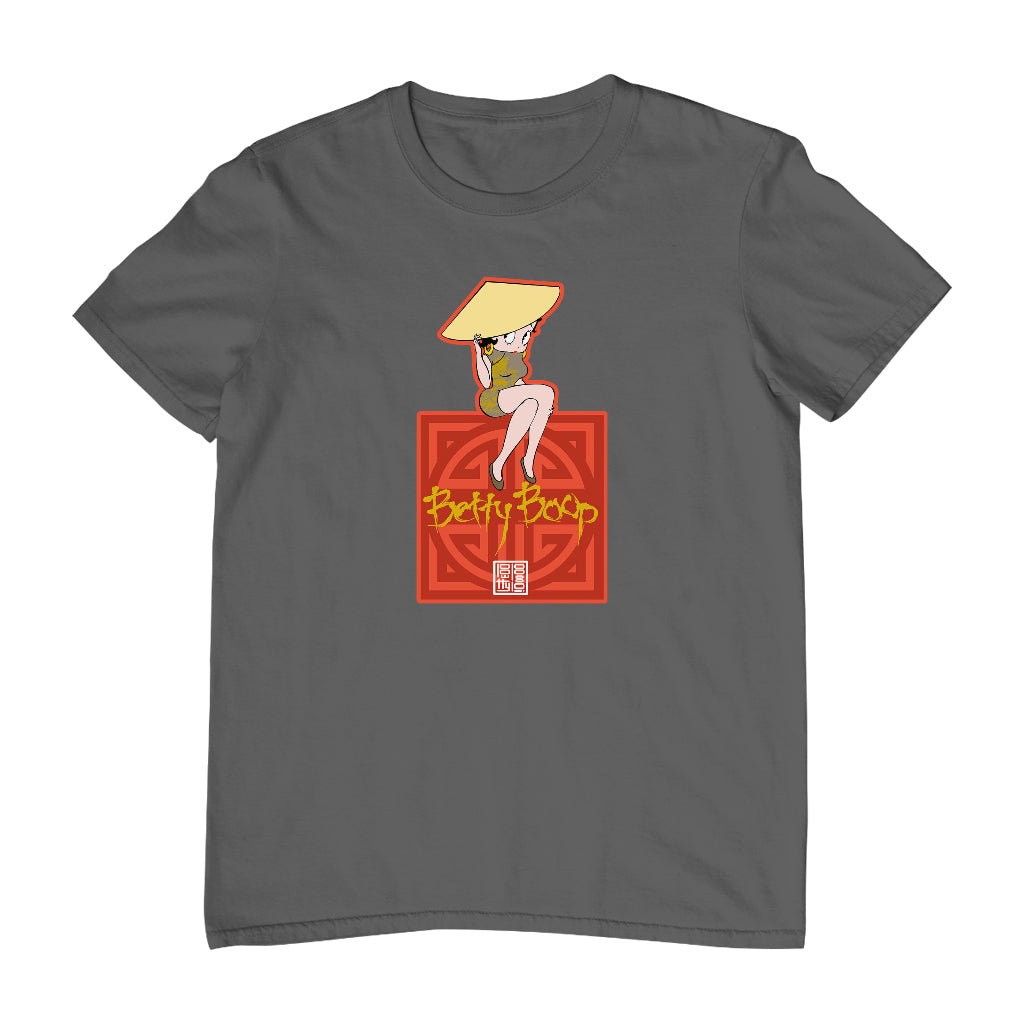 Betty Boop Betty in Dragon Dress with Hat Men's T-Shirt