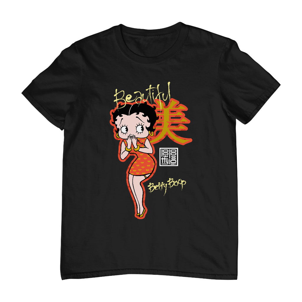 Betty Boop Beautiful Mandarin Character Men's T-Shirt