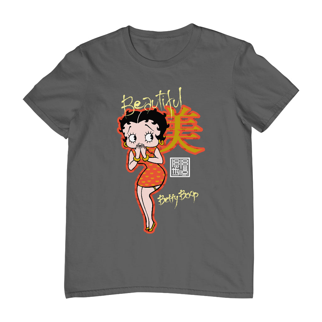 Betty Boop Beautiful Mandarin Character Men's T-Shirt