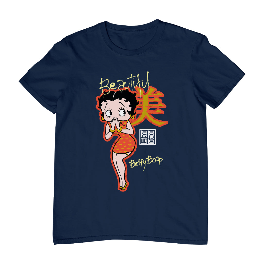 Betty Boop Beautiful Mandarin Character Men's T-Shirt