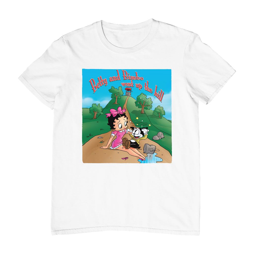 Betty Boop Betty and Bimbo Went Up The Hill Men's T-Shirt