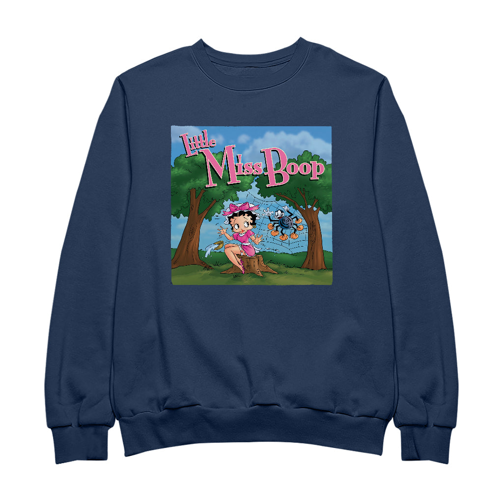 Betty Boop Little Miss Boop Men's Sweatshirt