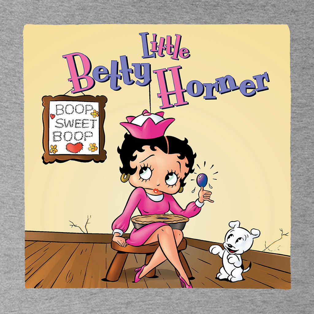 Betty Boop Little Betty Horner Kids T-Shirt