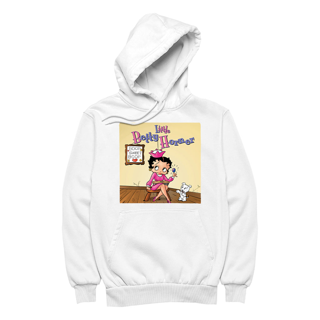 Betty Boop Little Betty Horner Men's Hooded Sweatshirt