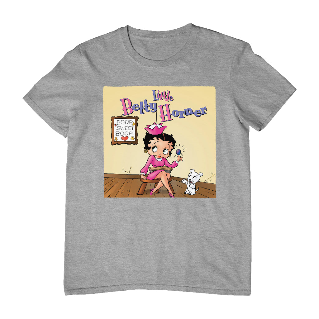 Betty Boop Little Betty Horner Men's T-Shirt
