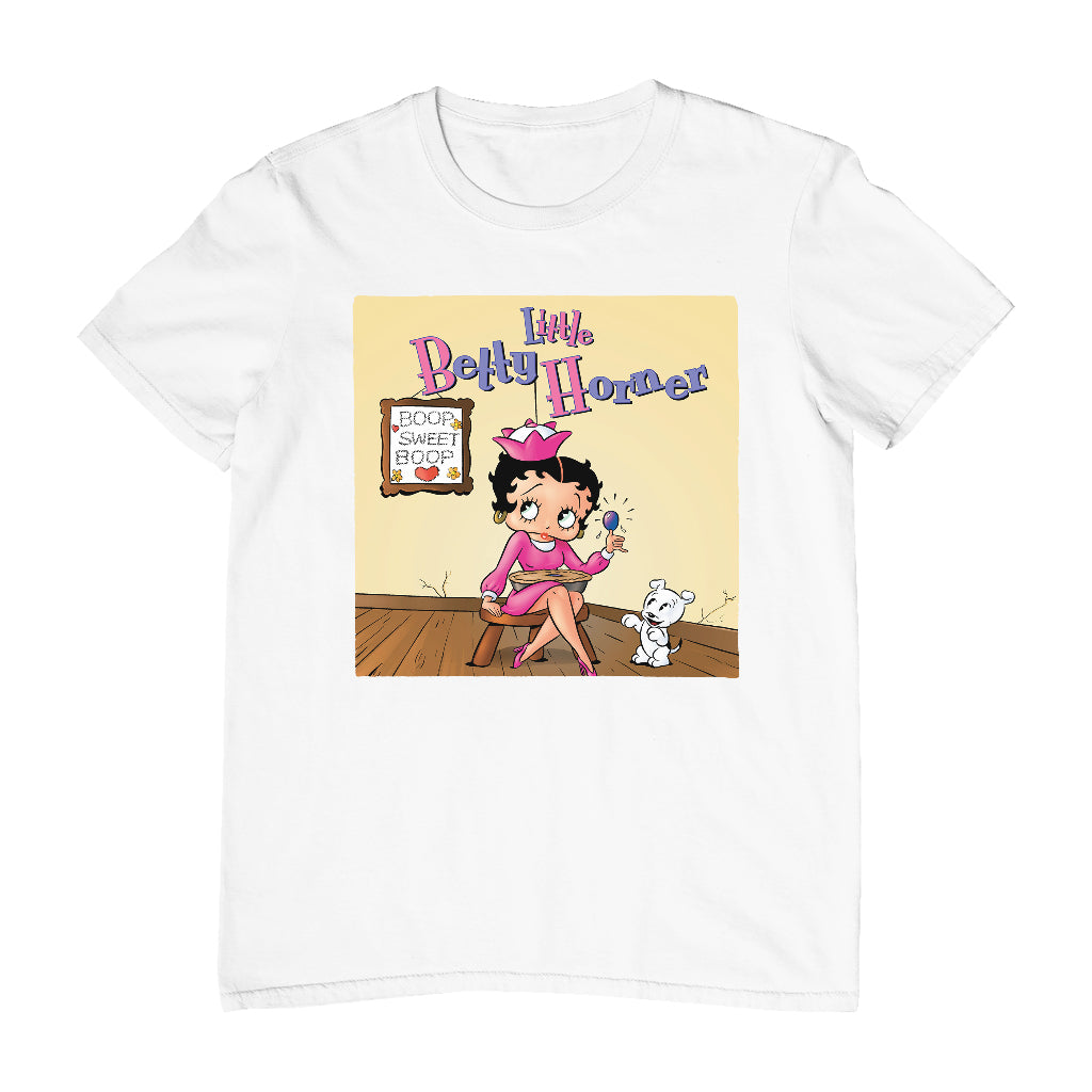 Betty Boop Little Betty Horner Men's T-Shirt