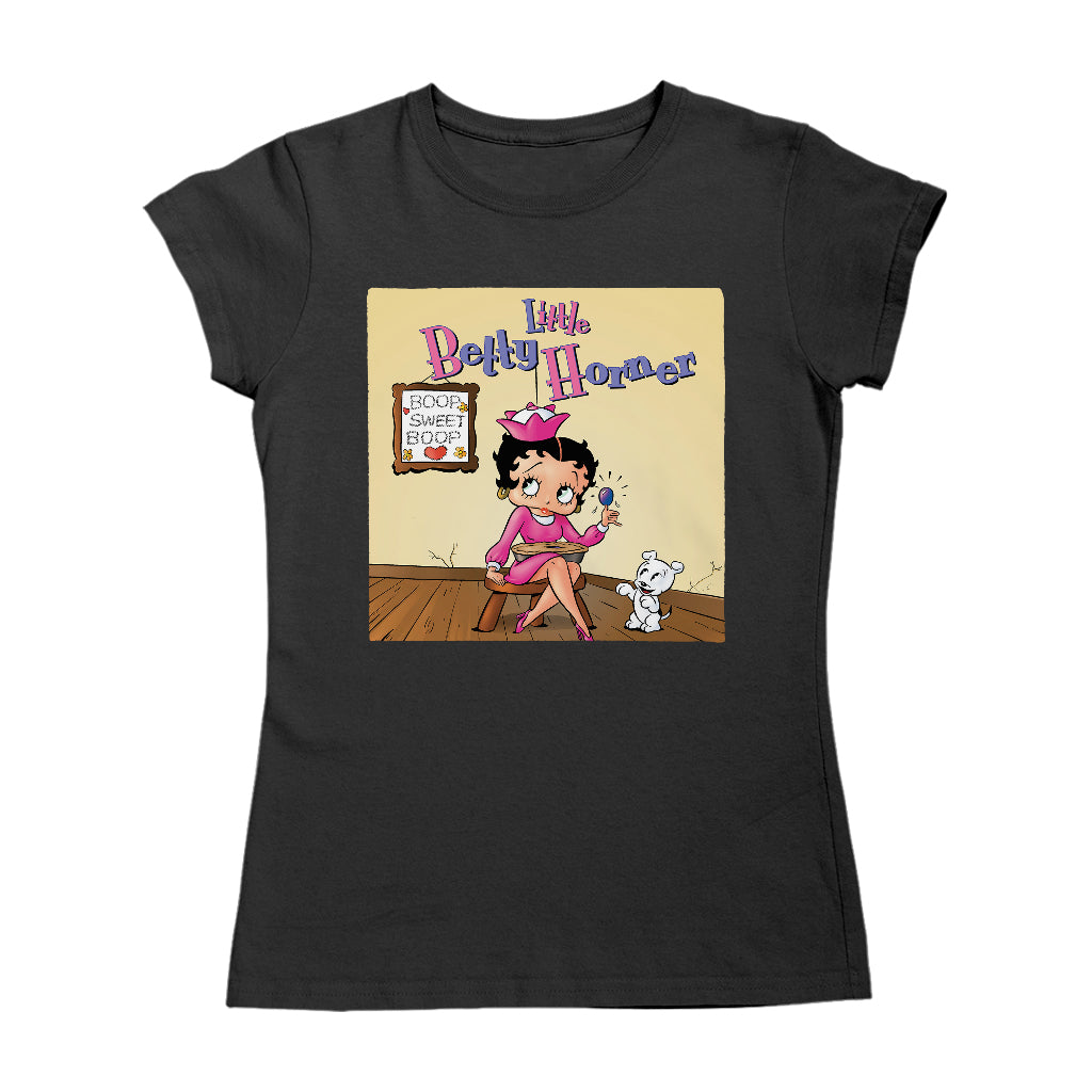 Betty Boop Little Betty Horner Women's T-Shirt