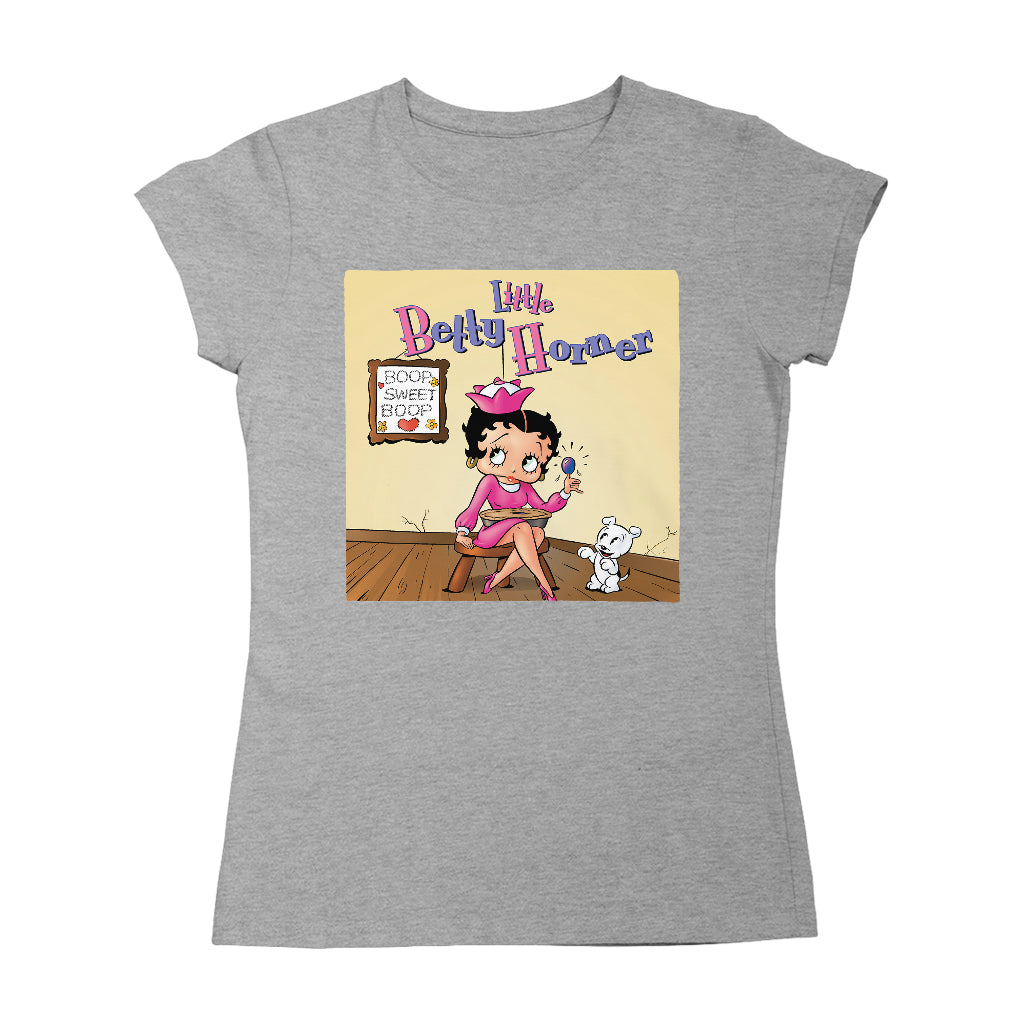 Betty Boop Little Betty Horner Women's T-Shirt