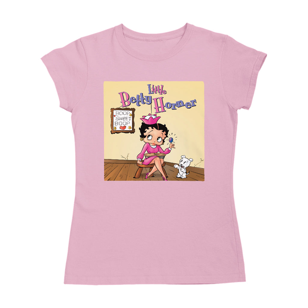Betty Boop Little Betty Horner Women's T-Shirt