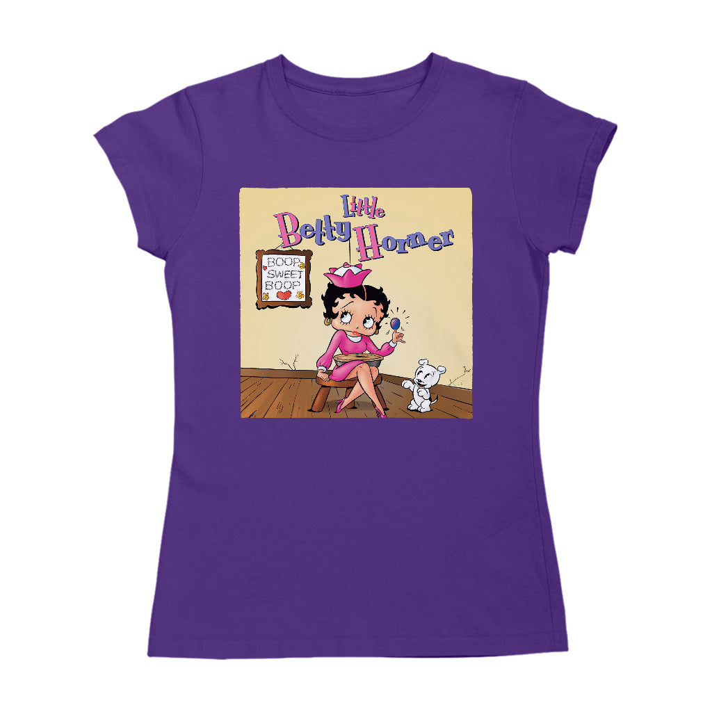 Betty Boop Little Betty Horner Women's T-Shirt