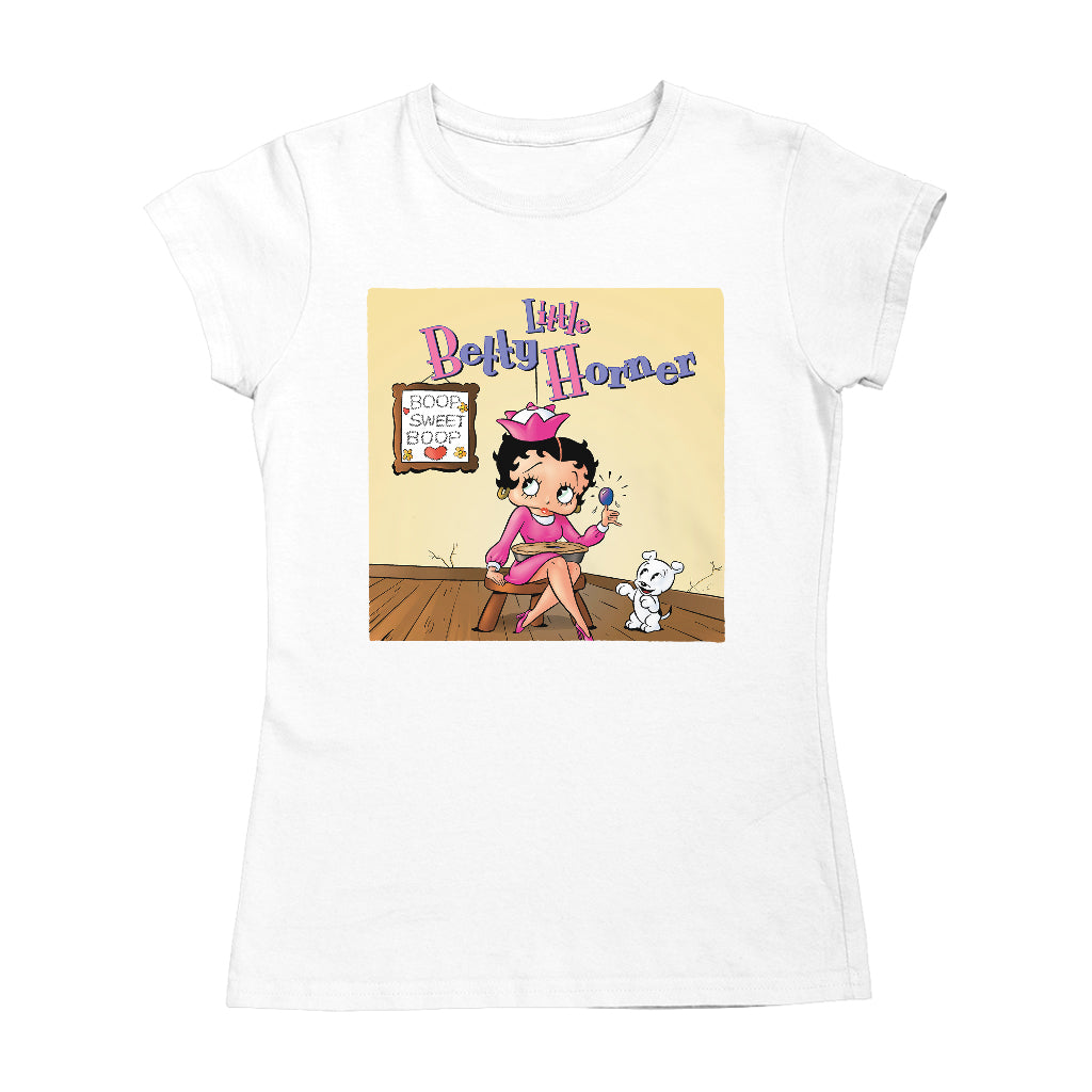 Betty Boop Little Betty Horner Women's T-Shirt