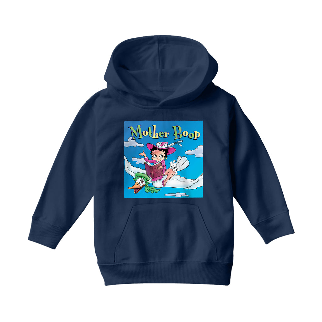 Betty Boop Mother Boop Kids Hooded Sweatshirt