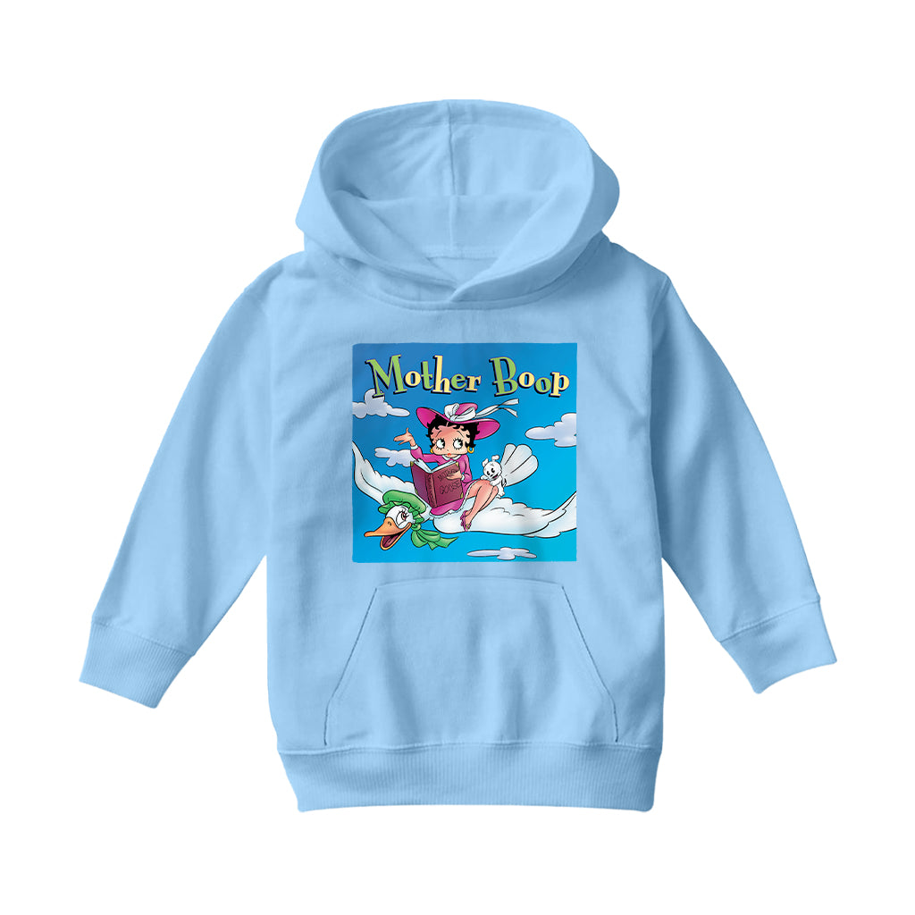 Betty Boop Mother Boop Kids Hooded Sweatshirt