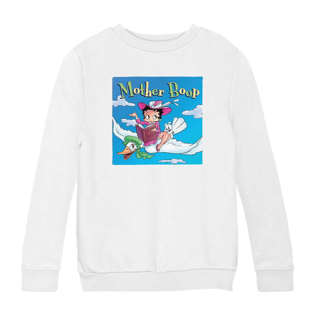 Betty Boop Mother Boop Kids Sweatshirt