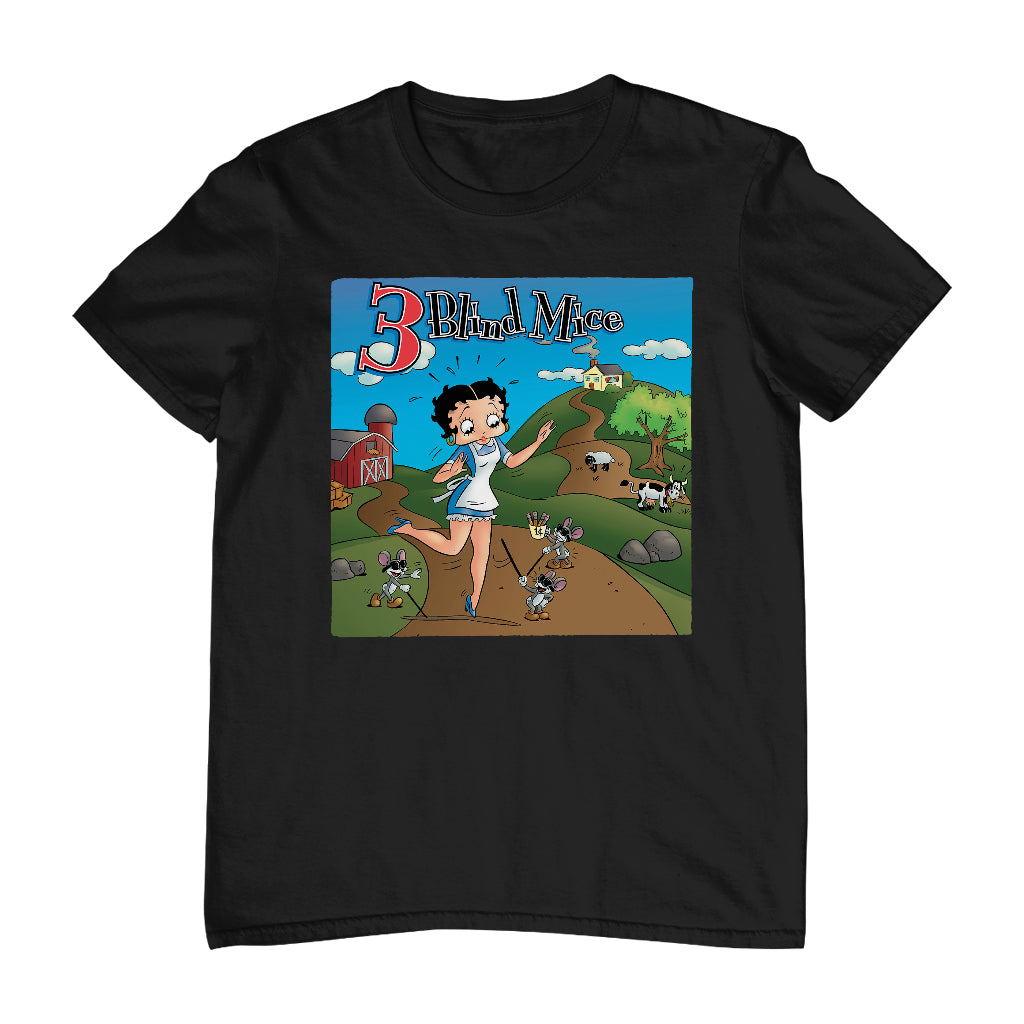 Betty Boop Three Blind Mice Men's T-Shirt