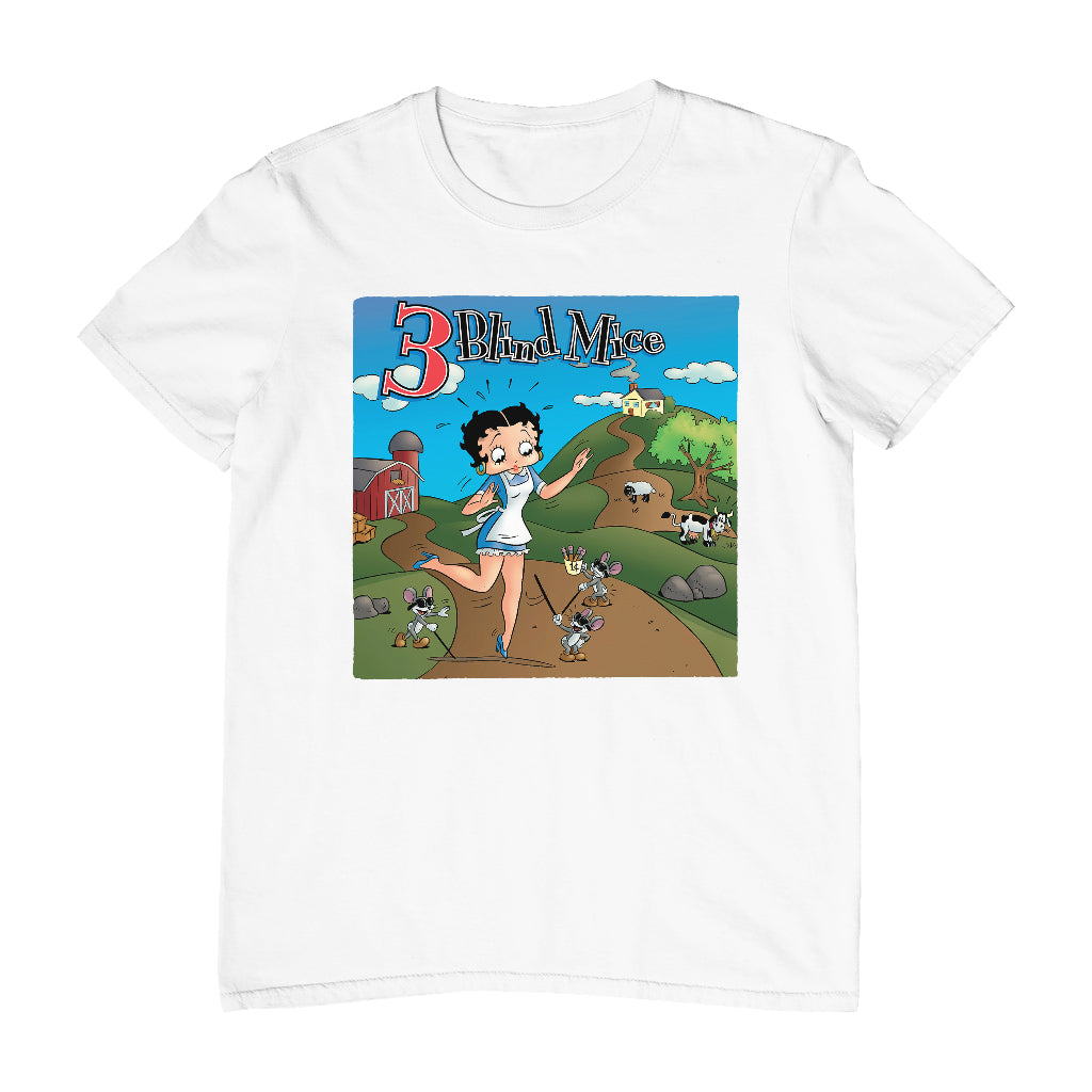 Betty Boop Three Blind Mice Men's T-Shirt