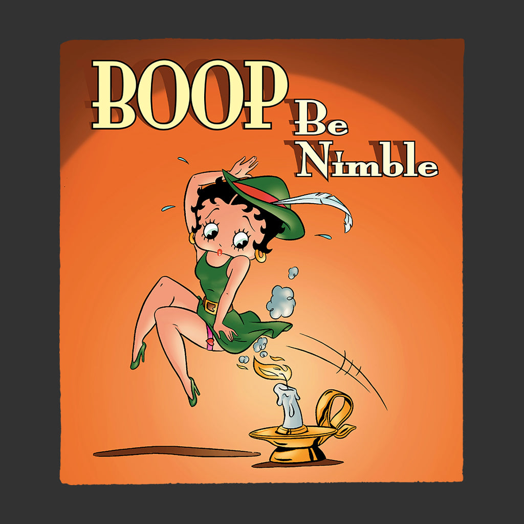 Betty Boop Boop Be Nimble Kids Hooded Sweatshirt