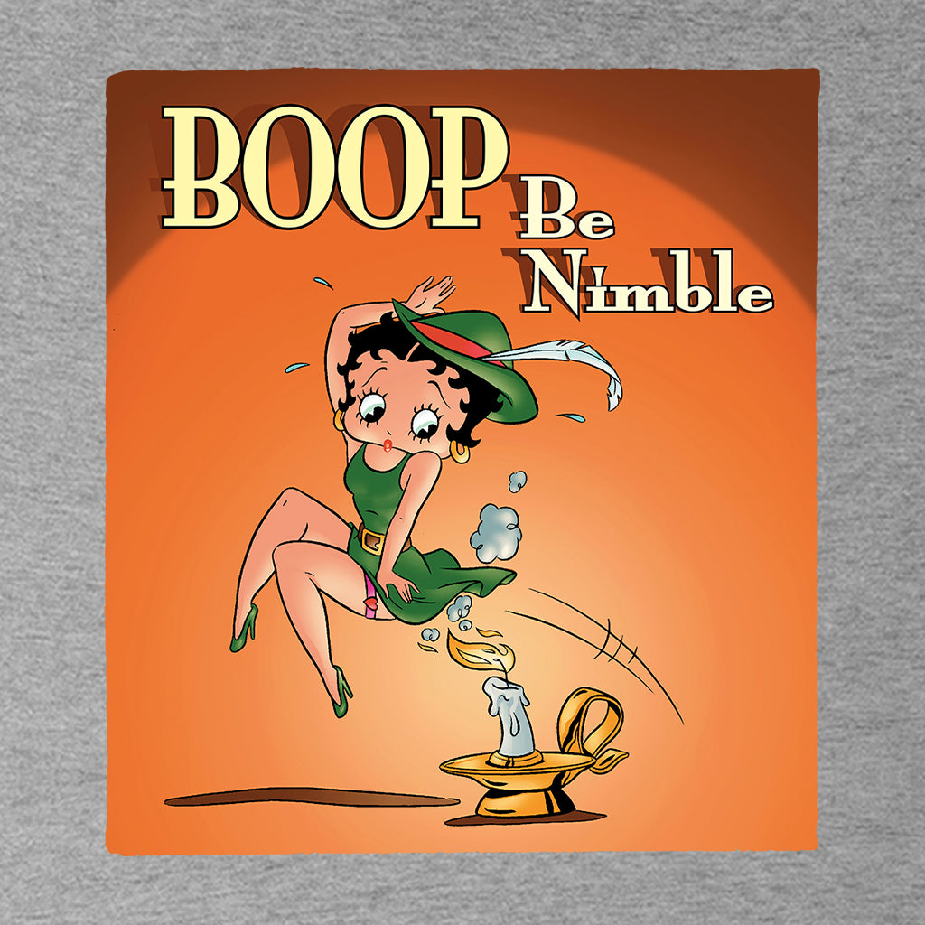 Betty Boop Boop Be Nimble Kids Hooded Sweatshirt